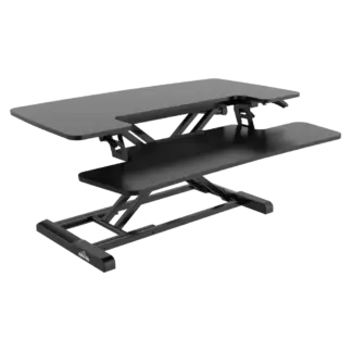 Dellonda 89cm Adjustable-Height Standing Desk Riser 15kg Capacity [DH15]