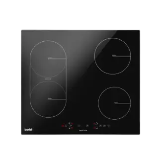 Baridi Integrated Induction Hob with 4 Cooking Zones & Bridge Zone 60cm 2800W Output [DH178]