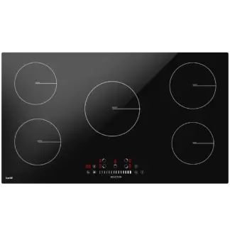 Baridi Integrated Induction Hob with 5 Cooking Zones 90cm 9300W Output [DH180]