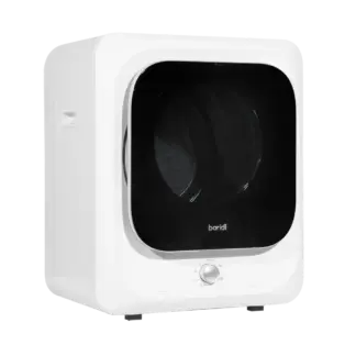 Baridi Tabletop Tumble Dryer with Analogue Controls 2.5kg Capacity - White [DH192]