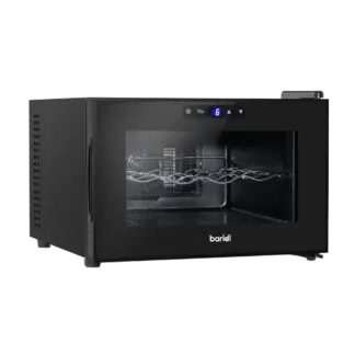 Baridi 8 Bottle Thermoelectric Tabletop Wine Cooler with Touch Control - Black [DH218]