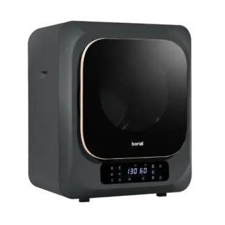 Baridi Tabletop Tumble Dryer with Digital Controls 2.5kg Capacity - Black [DH229]