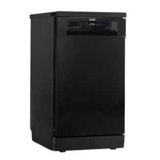 Baridi Slimline Freestanding Dishwasher 45cm Wide 10 Place Settings - Black [DH267]