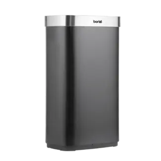 Baridi Sensor Bin 80L - Black/Stainless Steel [DH283]