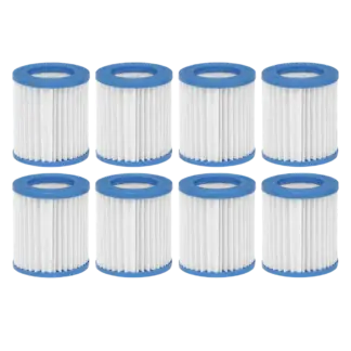 Dellonda Swimming Pool Filter Cartridge - Pack of 8 [DL117]