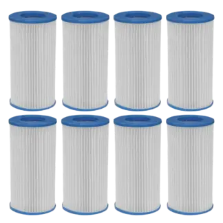 Dellonda Swimming Pool Filter Cartridge - Pack of 8 [DL119]