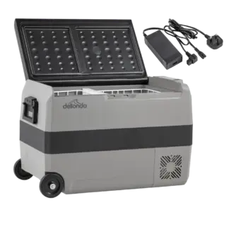 Dellonda Portable Fridge Freezer/Cool Box with LED Display & AC/DC 230V Adaptor 50L [DL132]