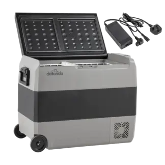 Dellonda Portable Fridge Freezer/Cool Box with LED Display & AC/DC 230V Adaptor 60L [DL133]
