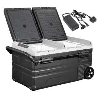 Dellonda Portable Fridge Freezer/Cool Box with LED Display & AC/DC 230V Adaptor 95L [DL135]