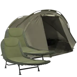 Dellonda 2-Person Bivvy Tent & Bedchair Set [DL142]