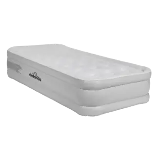 Dellonda Raised Air Bed with Removable Electric Pump & Storage Bag - Single [DL144]