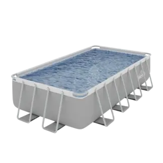 Dellonda Deluxe Steel Frame Swimming Pool with Filter Pump 18ft [DL22]