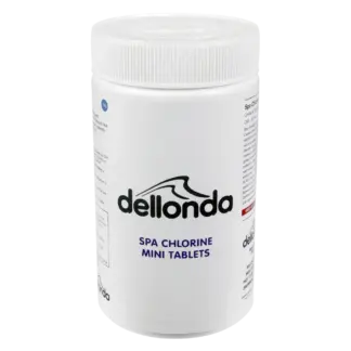 Dellonda Chlorine Mini Tabs for Hot Tubs/Spas & Swimming Pools 1kg [DL51]