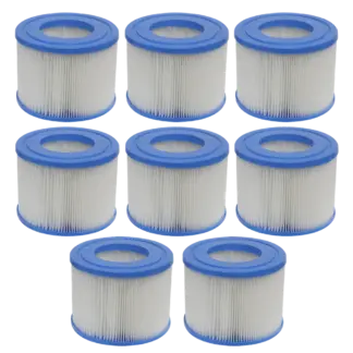Dellonda Hot Tub/Spa Filter Cartridge - Pack of 8 [DL81]
