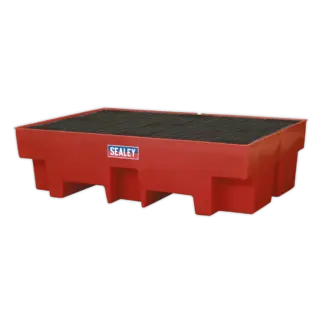 Polyethylene Barrel Bund/Spill Pallet 1220 x 820 x 330mm [DRP12]