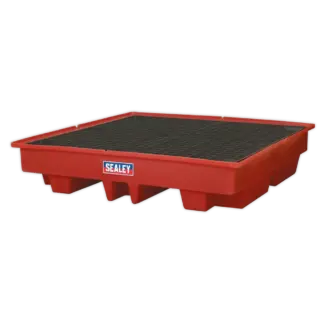 Polyethylene Barrel Bund/Spill Pallet 1280 x 1280 x 275mm [DRP13]