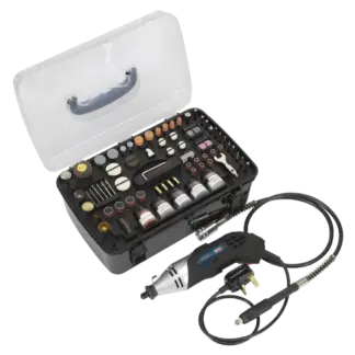 Multipurpose Rotary Tool & Engraver Kit 230V 219pc [E5188]