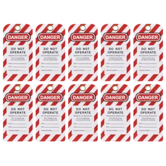 Lockout Safety Tag 10pc [EV17]