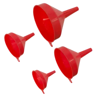 Economy Fixed Spout Funnel Set 4pc [F94]