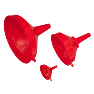 Fixed Spout Funnel Set 3pc [F98]