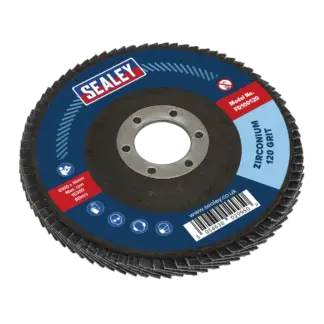 100mm Zirconium Flap Disc 120Grit 16mm Bore [FD100120]