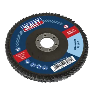 100mm Zirconium Flap Disc 60Grit 16mm Bore [FD10060]