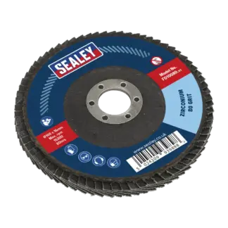 100mm Zirconium Flap Disc 80Grit 16mm Bore [FD10080]