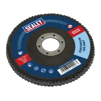 115mm Zirconium Flap Disc 120Grit 22mm Bore [FD115120]