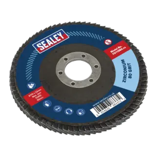 115mm Zirconium Flap Disc 80Grit 22mm Bore [FD11580]