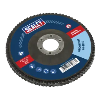 125mm Zirconium Flap Disc 40Grit 22mm Bore [FD12540]