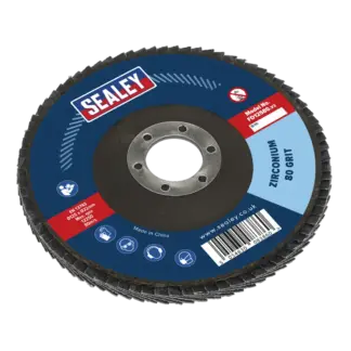 125mm Zirconium Flap Disc 80Grit 22mm Bore [FD12580]