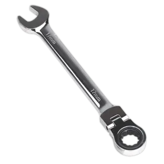 Premier Flexi-Head Ratchet Combination Spanner 17mm [FHRCW17]