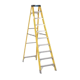 Fibreglass Step Ladder 9-Tread - EN 131 [FSL10]