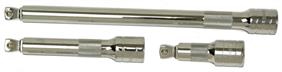 Franklin 3 pce Wobble + Fixed Extension Bar Set 1/2" dr