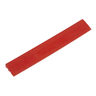Polypropylene Floor Tile Edge 400 x 60mm, Red Male - Pack of 6 [FT3ERM]