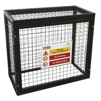 Gas Cylinder Safety Cage - 3 x 19kg [GCSC319]