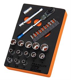 Gear F 26pce Multidrive Socket and Mini Ratchet Set 1/4"dr