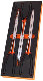 Gear F 3 pce 13" Compound Joint Long Reach Plier Set