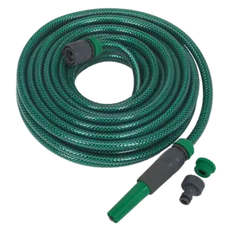 Water Hose 15m with Fittings [GH15R/12]