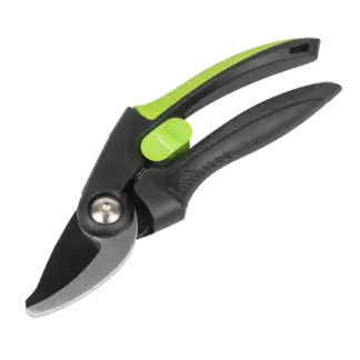 Bypass Secateurs with Soft Grip Handle, Safety Lock & Carbon Steel Blade, 208mm [GTSG001]