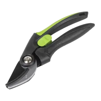 Anvil Secateurs with Soft Grip Handle, Safety Lock & Carbon Steel Blade, 208mm [GTSG002]