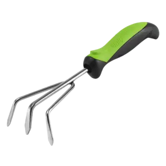 Hand Cultivator with Soft Grip Handle & Stainless Steel Tines [GTSG011]