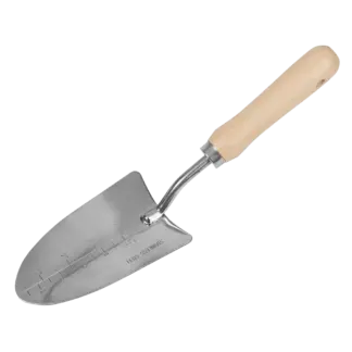 Premier Hand Trowel Hand Trowel with Ash Handle & Stainless Steel Blade [GTWH003]
