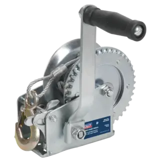 Geared Hand Winch with Cable 540kg Capacity [GWC1200M]