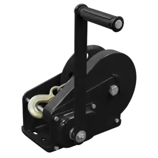 Geared Hand Winch with Brake & Cable 1130kg Capacity [GWC2500B]