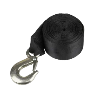 Trailer Winch Strap with Forged Hook 50mm x 10m 1350kg Breaking Strength [GWES20]