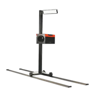 Headlamp Beam Setter with Rails & Commercial Aiming Screen [HBS97.HGV]