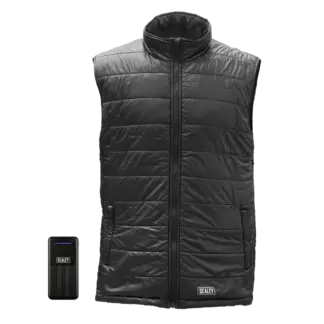 5V Heated Puffy Gilet with Power Bank 20Ah - 44" to 52" Chest [HG02KIT]
