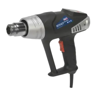 2000W Deluxe Heat Gun Kit with LCD Display 80-600°C [HS104K]