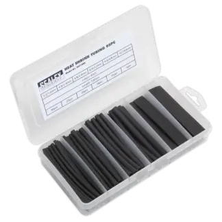 Heat Shrink Tubing Assortment 100mm 95pc - Black [HST100B]